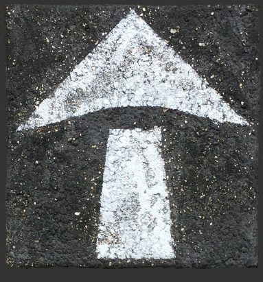 Arrow on Pavement